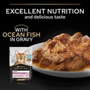 Pro Plan Adult Delicate Digestion Wet Cat Food Pouch Oceanfish in Gravy 85g