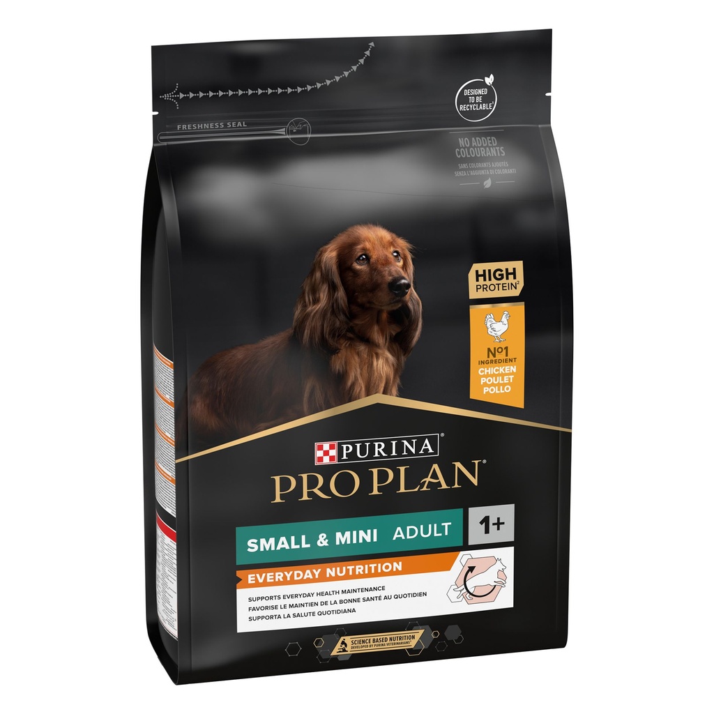 Pro Plan Small Mini Adult Everyday Nutrition Dry Dog Food with Chicken 3 Kg