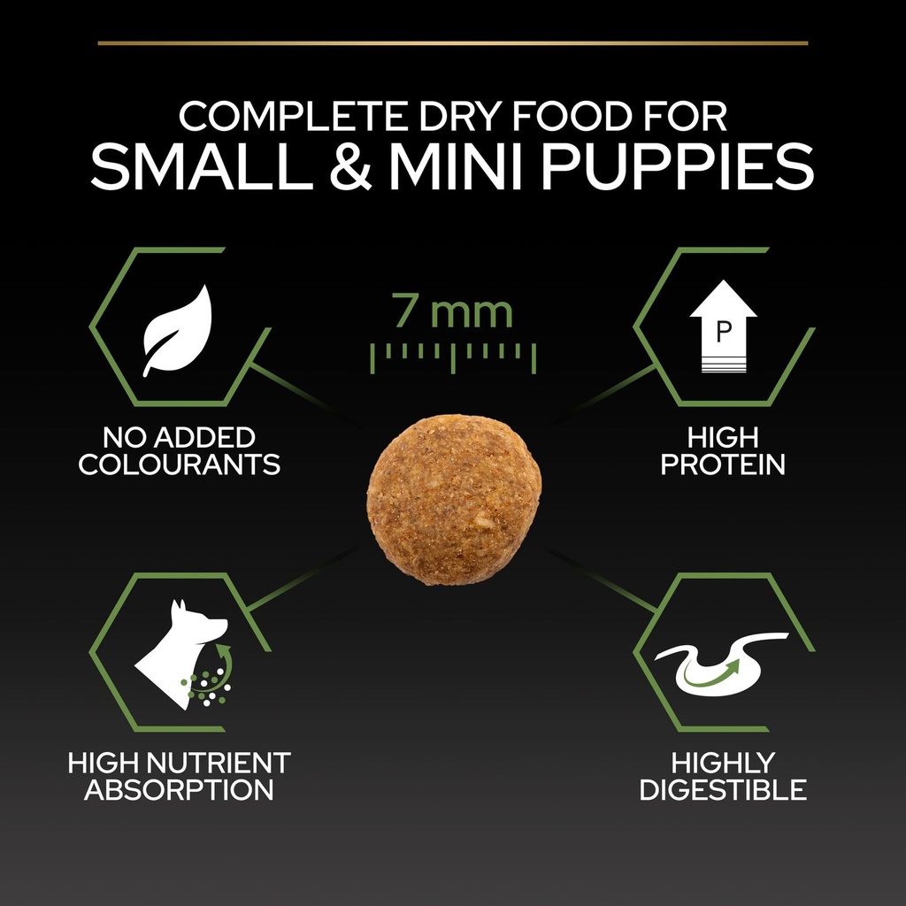Pro Plan Small Mini Puppy Healthy Start Dry Dog Food with Chicken 3Kg