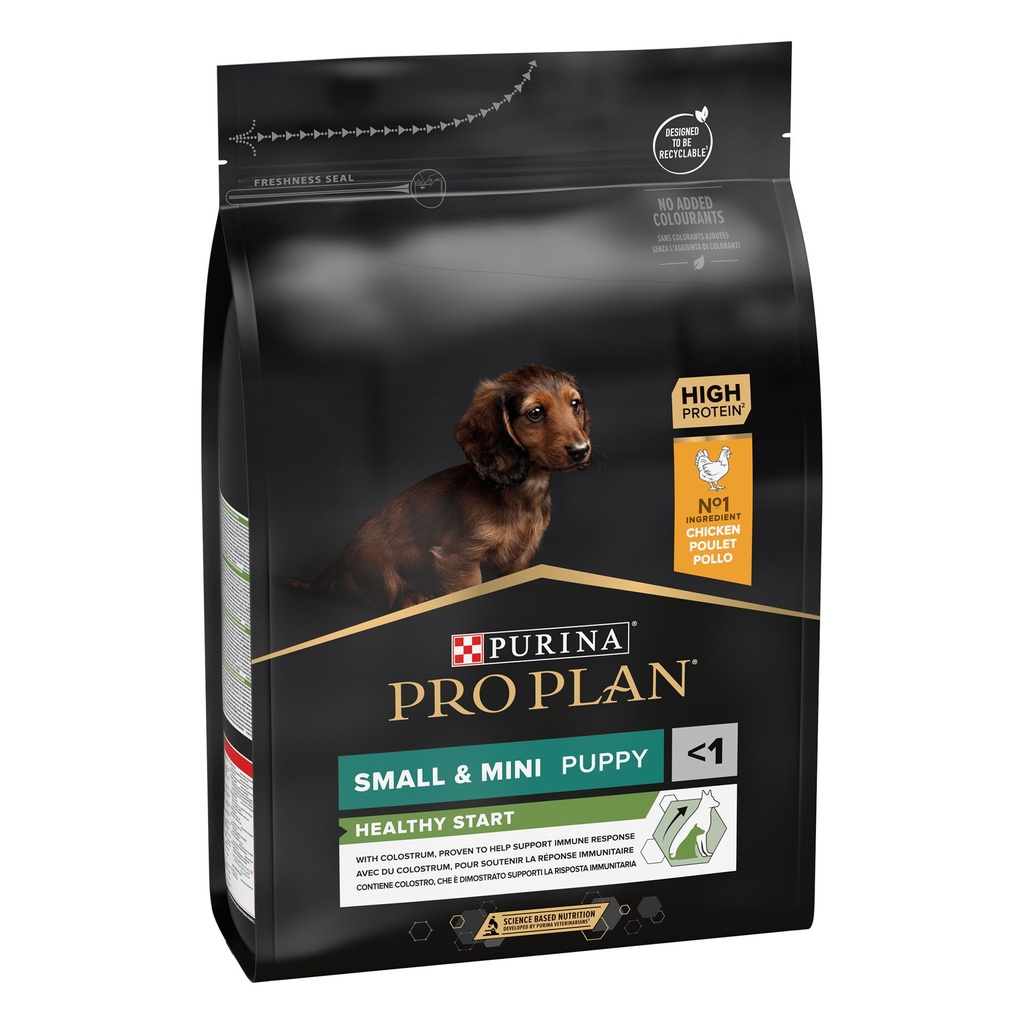 Pro Plan Small Mini Puppy Healthy Start Dry Dog Food with Chicken 3Kg