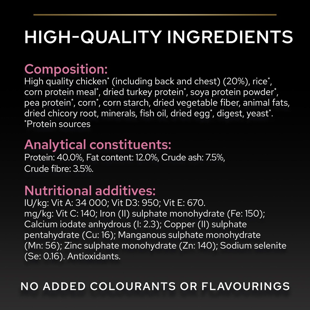 Pro Plan Sterilized Adult Delicate Digestion Dry Cat Food with Chicken 1.5Kg