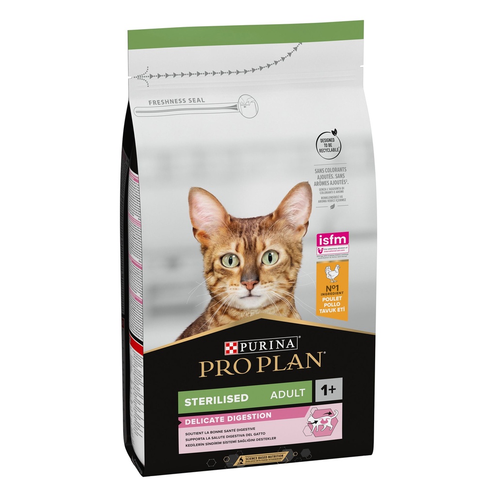 Pro Plan Sterilized Adult Delicate Digestion Dry Cat Food with Chicken 1.5Kg
