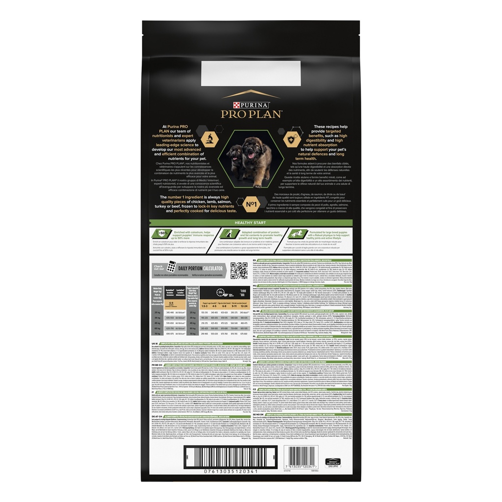 Pro Plan Large Robust Puppy Healthy Start Dry Dog Food with Chicken 12Kg