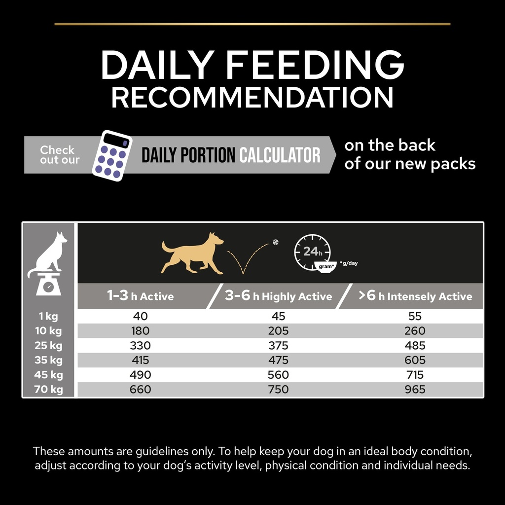 Pro Plan All Size Performance Dry Dog Food with Chicken 18Kg