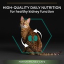 Pro Plan Sterilized Adult Renal Plus Dry Cat Food with Turkey 1.5Kg