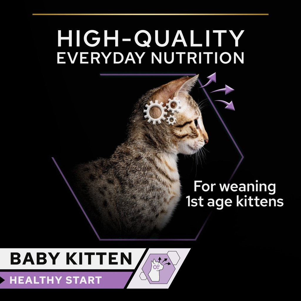 Pro Plan Baby Kitten Healthy Start Mousse Wet Cat Food Can with Chicken 85g