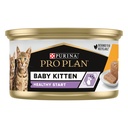 Pro Plan Baby Kitten Healthy Start Mousse Wet Cat Food Can with Chicken 85g