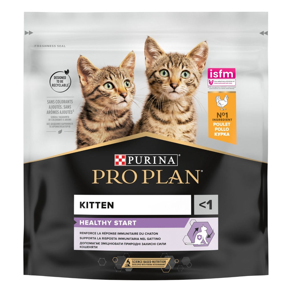 Pro Plan Kitten Healthy Start Dry Cat Food with Chicken 400g