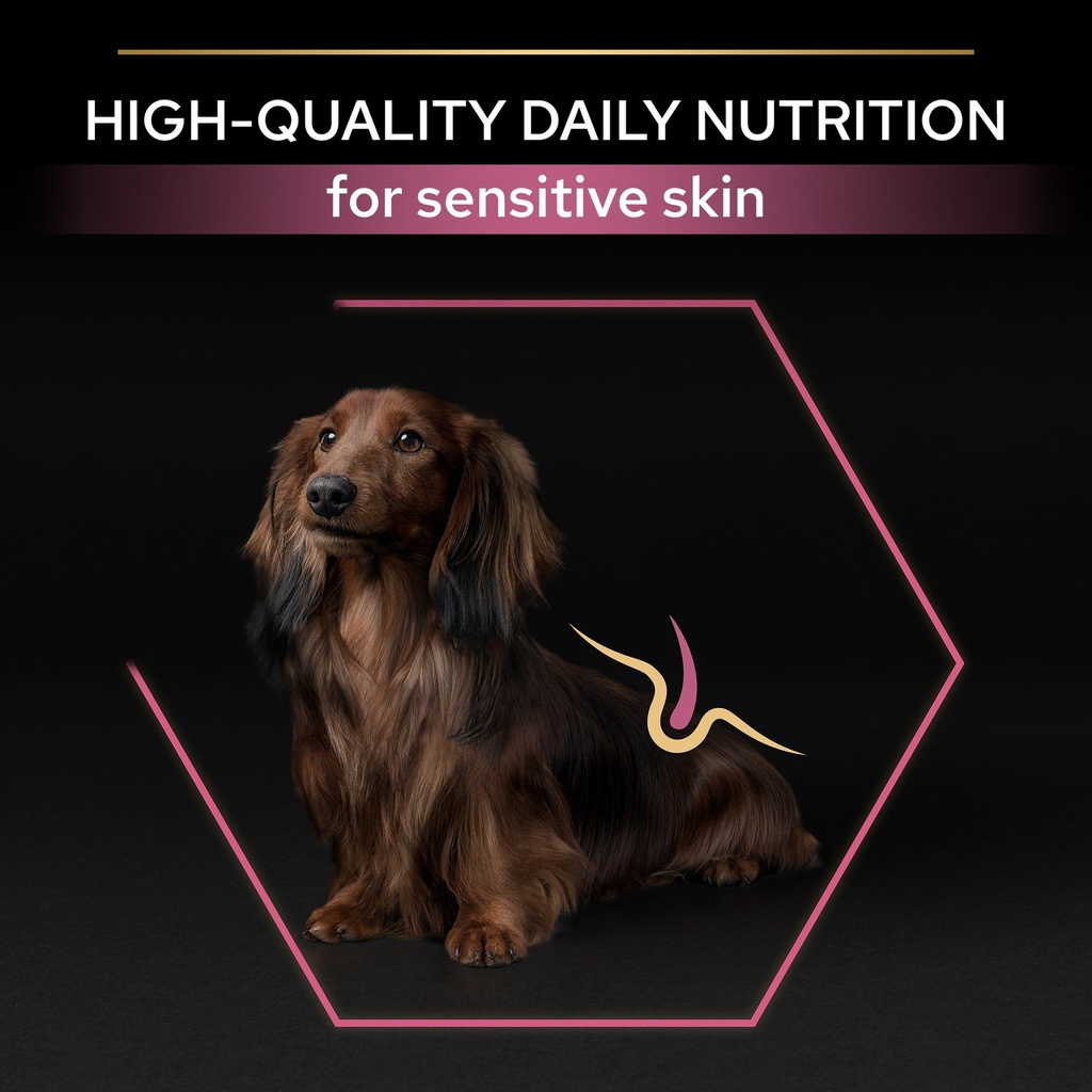 Pro Plan Small Mini Adult Sensitive Skin Dry Dog Food with Salmon 3Kg