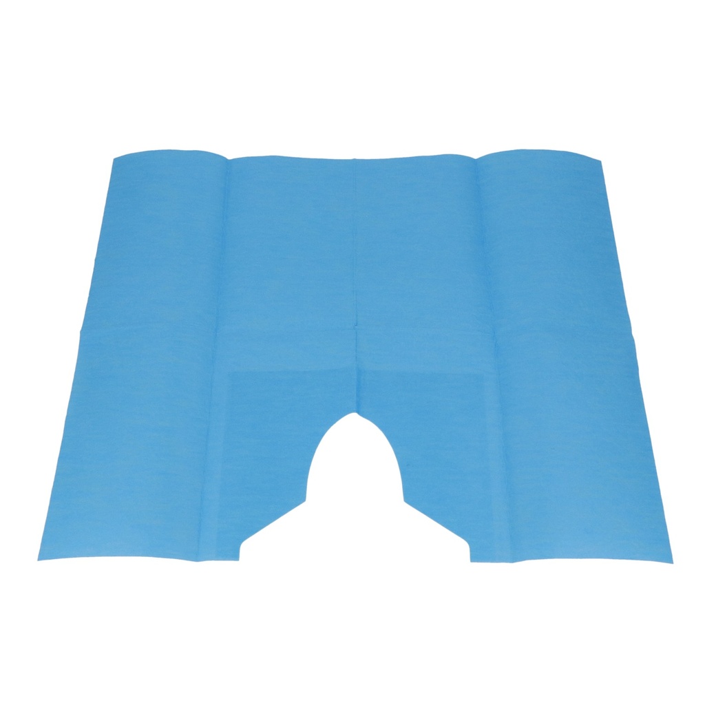 Fenestrated Surgical Drape, Adjustable hole, Two parts, 80 x 50 cm x 2 pcs, 20 x 2 pcs