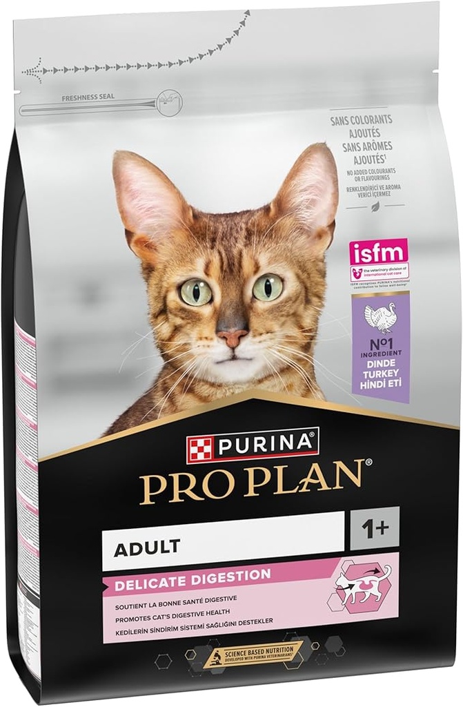 Pro Plan Delicate Adult Cat Food Turkey 3kg 