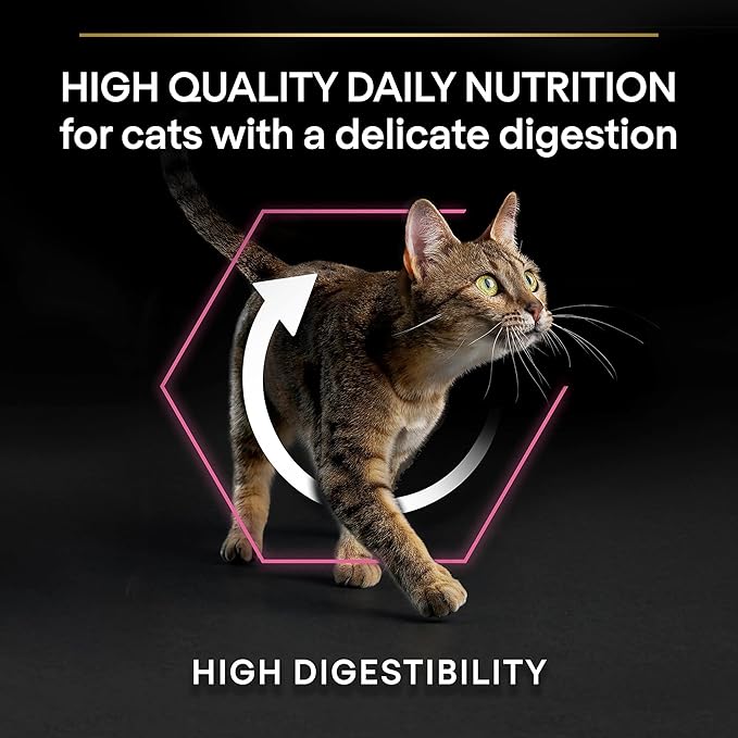 Pro Plan Delicate Adult Cat Food Turkey 3kg 