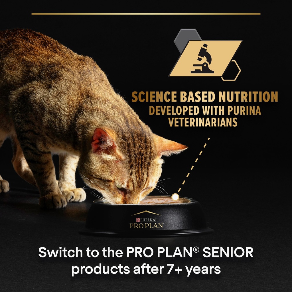 Pro Plan Delicate Wet Cat Food in Gravy with Turkey 85g 