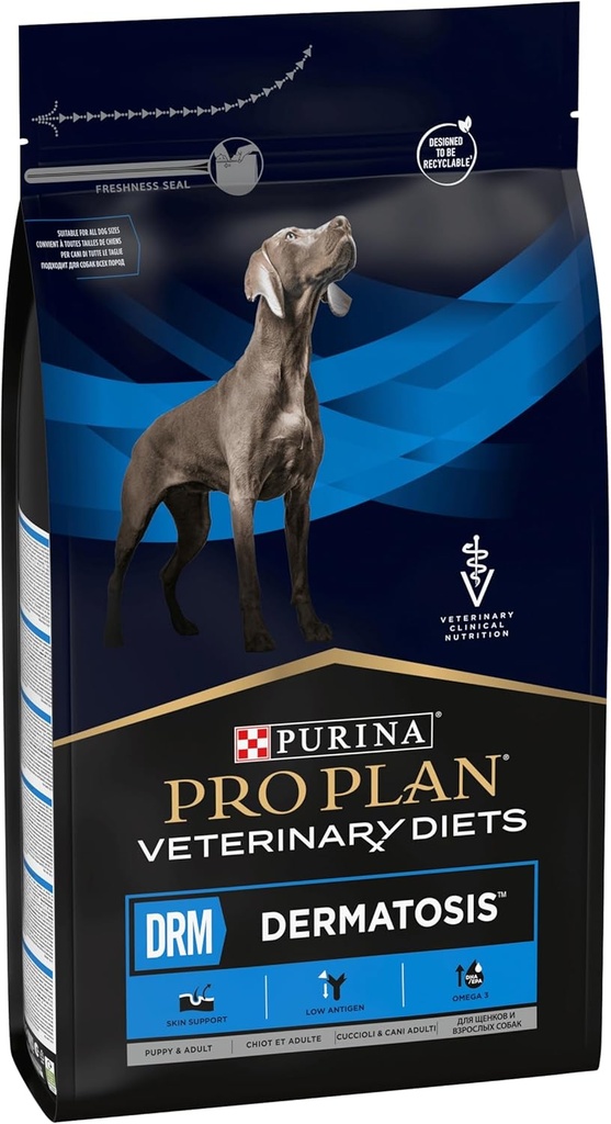 Pro Plan Veterinary Diets DRM Dermatologic Management Dry Dog Food 3Kg