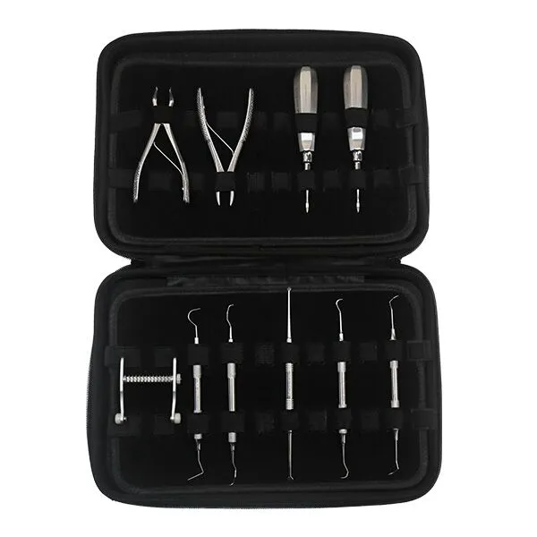 Instrument Set for Cat w/Standard Handle Elevators, 10pcs