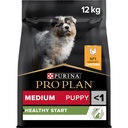 Pro Plan Medium Puppy Healthy Start Dry Dog Food with Chicken 12Kg