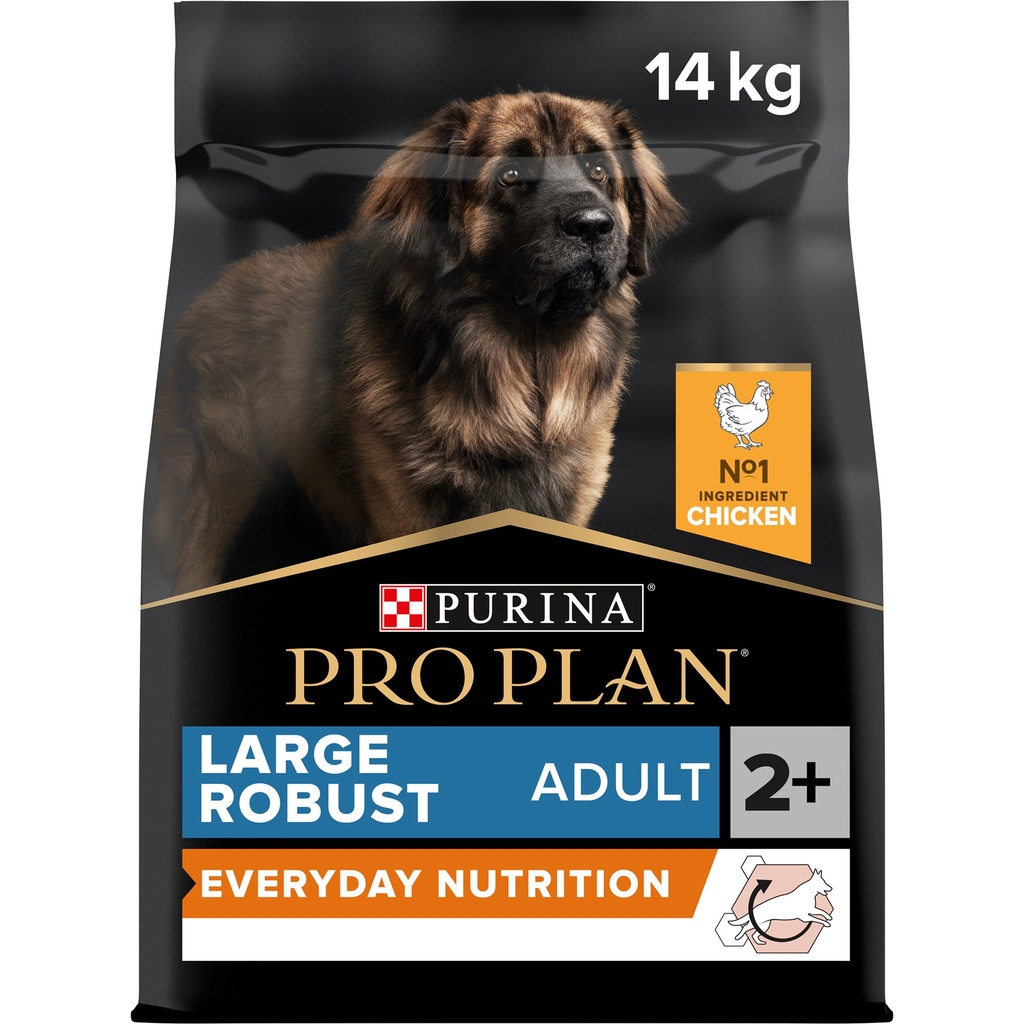[PPP50200] Pro Plan Large Robust Adult Everyday Nutrition Dry Dog Food with Chicken 14Kg