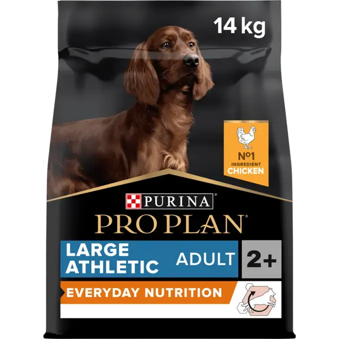 [PPP50095] Pro Plan Large Athletic Adult Everyday Nutrition Dry Dog Food with Chicken 14Kg