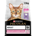 Pro Plan Adult Delicate Digestion Dry Cat Food with Turkey 1.5Kg