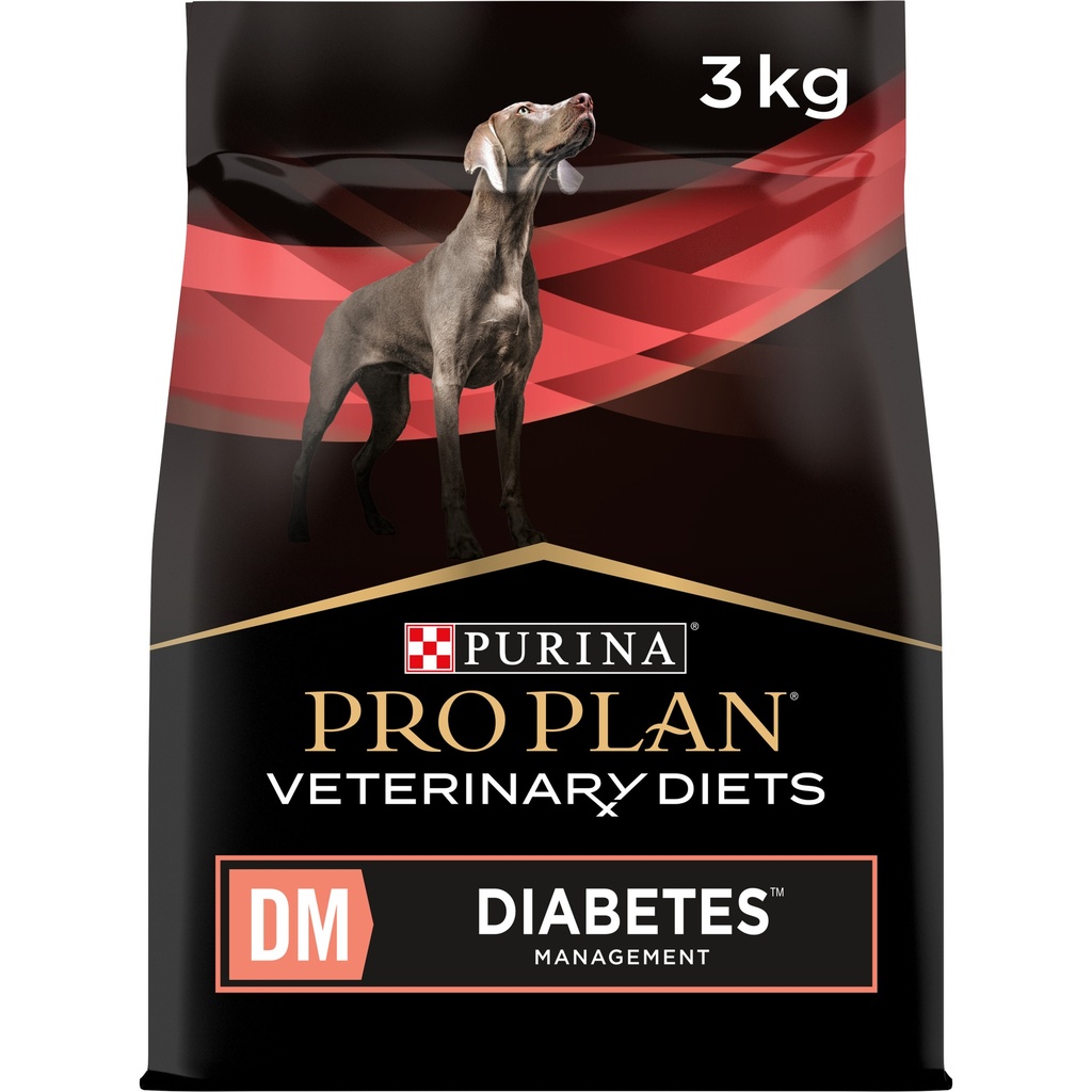 Pro Plan Veterinary Diets DM Diabetes Management Dry Dog Food 3Kg