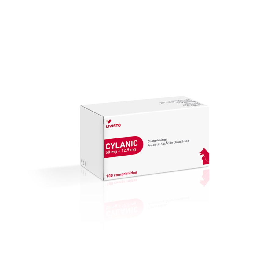 Cylanic 50/12.5 mg Tablets for Dogs and Cats (100 Tablets) 