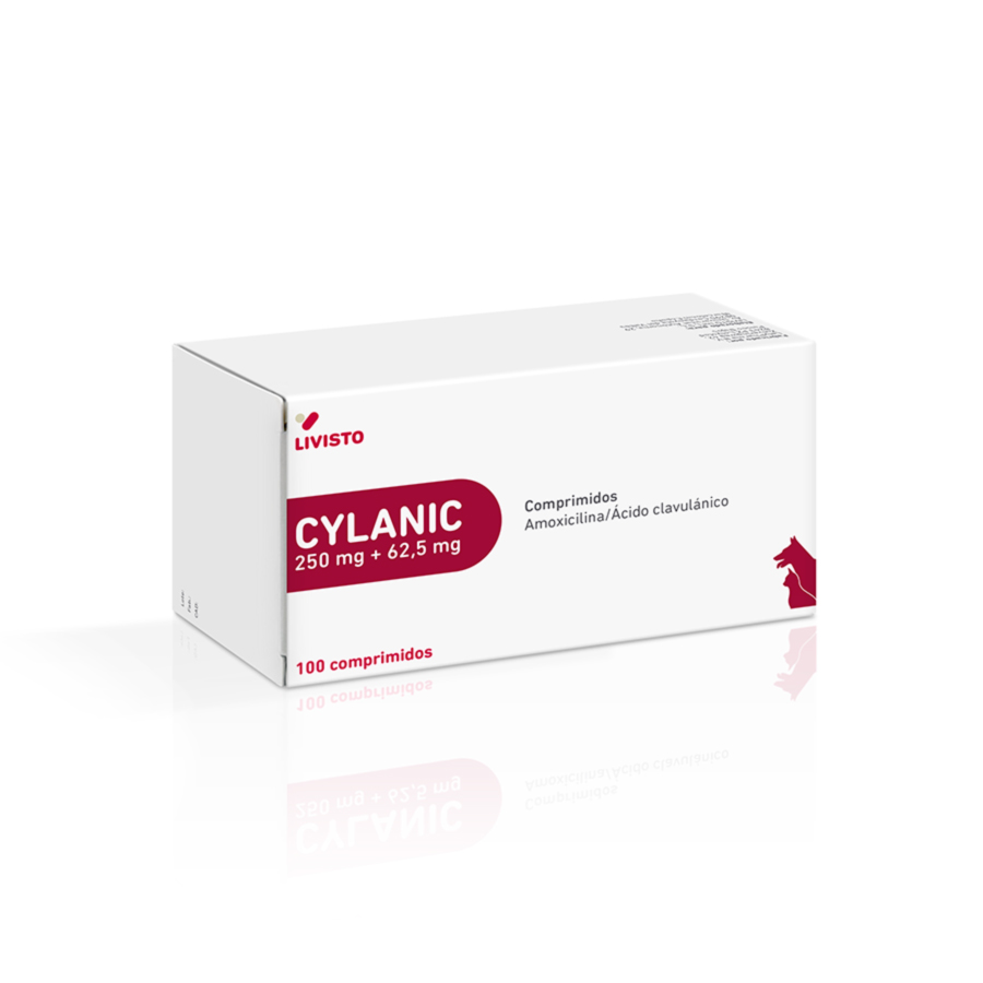Cylanic 250/62.5 mg Tablets for Dogs (100 Tablets)