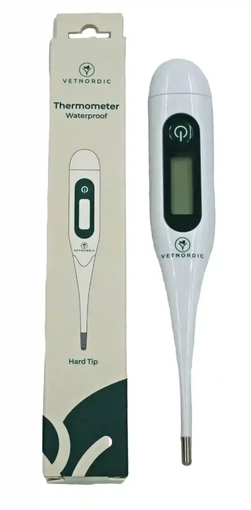 Digital Thermometer w/hard tip, 10 sec, waterproof 