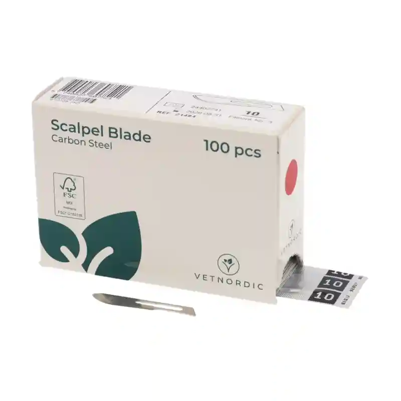 Scalpel Blades, Carbon Steel, No. 10
