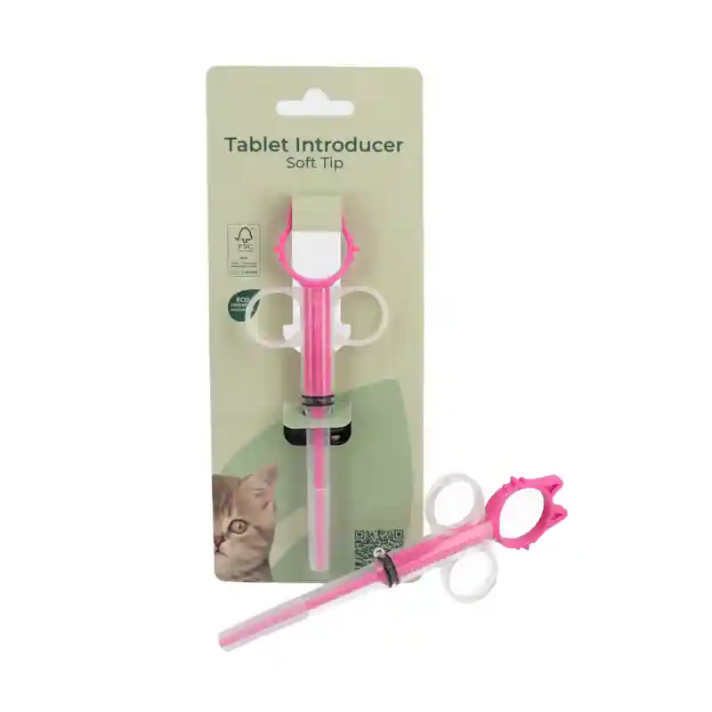 Tablet Introducer, Soft Tip, Pink