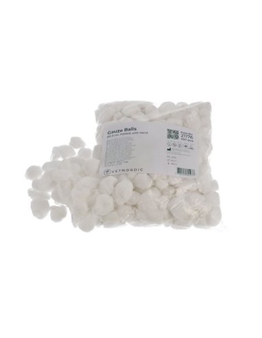 Gauze Balls, Ø2-3 cm, non-sterile, 250 pcs 