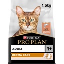 Pro Plan Adult Derma Care Dry Cat Food with Salmon 1.5Kg