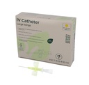 IV Catheter, w/large wings, 0.7 x 19 mm, 24G x ¾", yellow