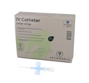 IV Catheter, w/large wings, 0.9 x 25 mm, 22G x 1", blue