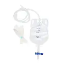 Urine bag, Foley Connector, 200 ml